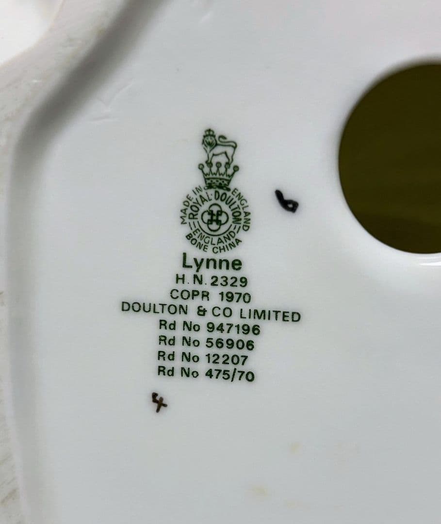 ロイヤルドルトン   陶器人形