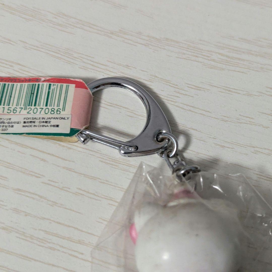 ハローキティ クリスマス 雪の結晶 キーリング キーホルダー 平成レトロ 当時物