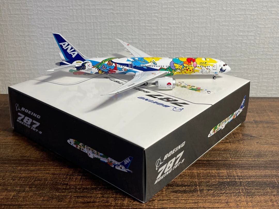 JCWings ANA B787-9 ピカチュウ JA894A 1/400