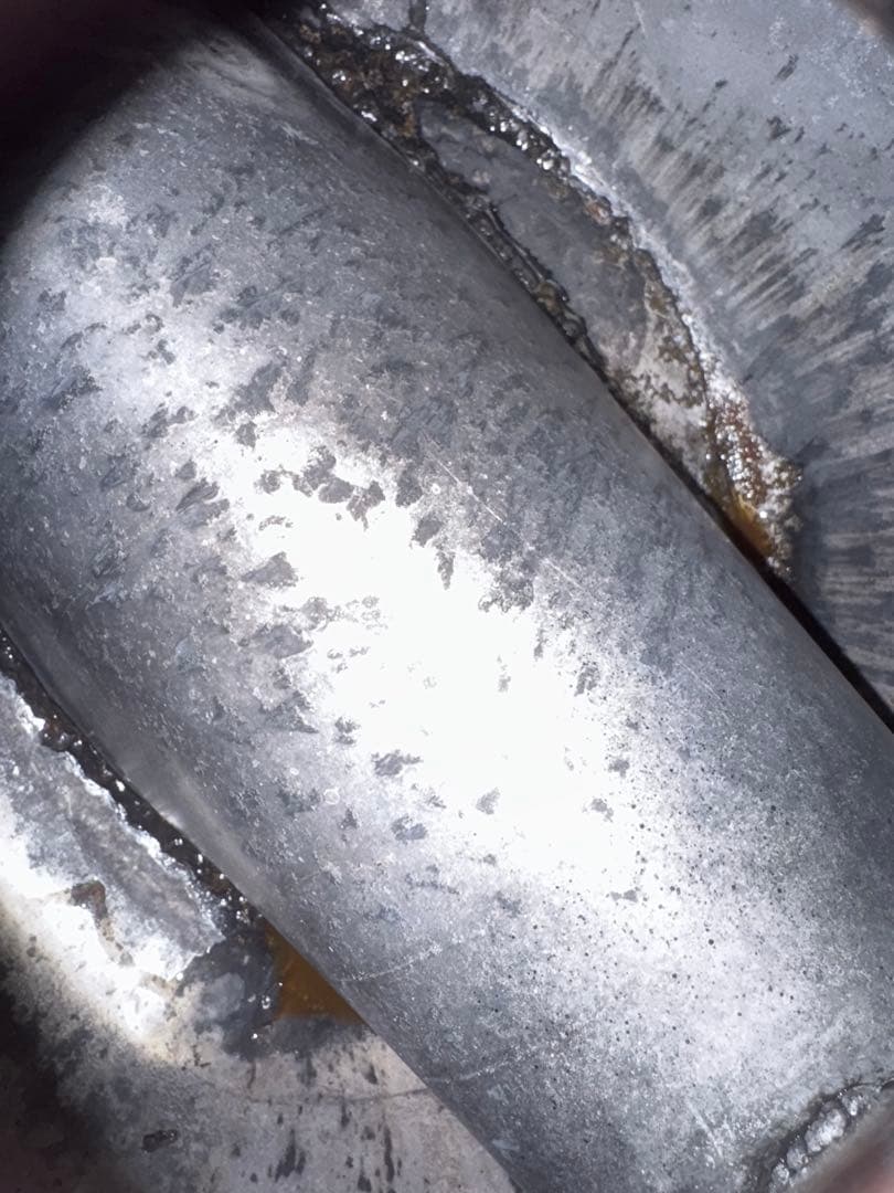 【中古】SR400 SR500 社外 マスタングタンク　ダークパープル