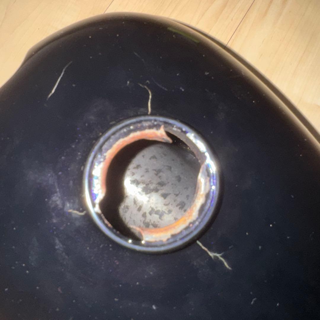 【中古】SR400 SR500 社外 マスタングタンク　ダークパープル