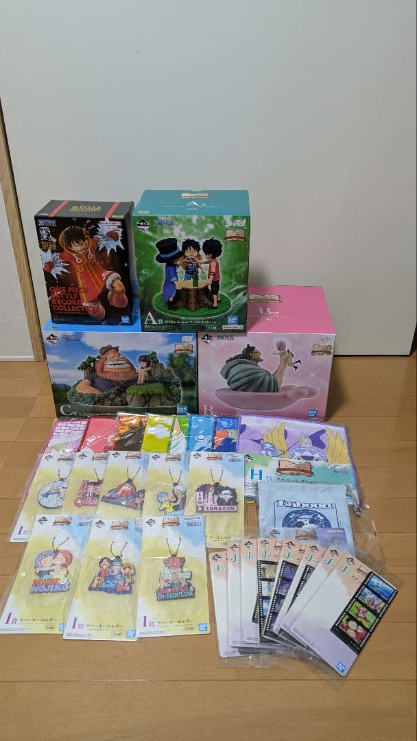 ワンピース　一番くじ　ドラマティックメモリー