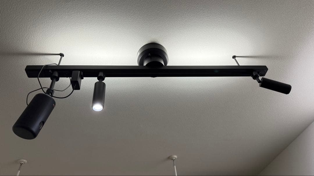 BRID LIGHTING DUCT RAIL with LED ダクトレール黒