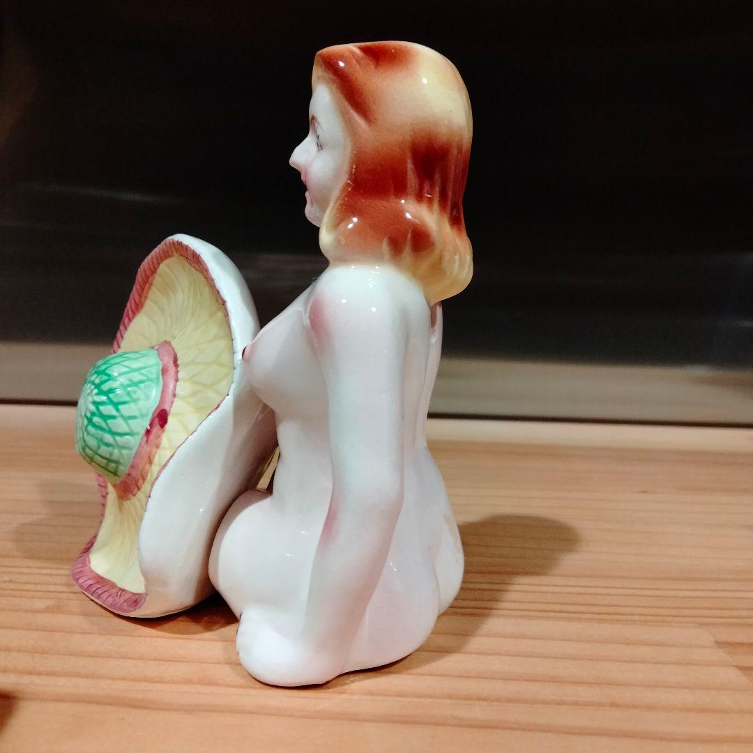 50s 美品　ビンテージ　S&P エロ　ヌード　ピンナップ 麦わら