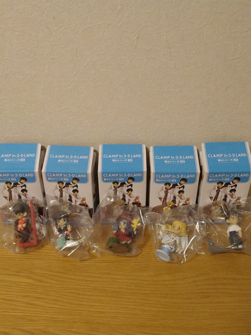 CLAMP in 3-D LAND フィギュアセット（第2〜第6シリーズセット）