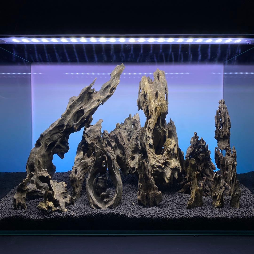 MMW-6503 マシンガンウッドレイアウトセット　60cm水槽用　流木