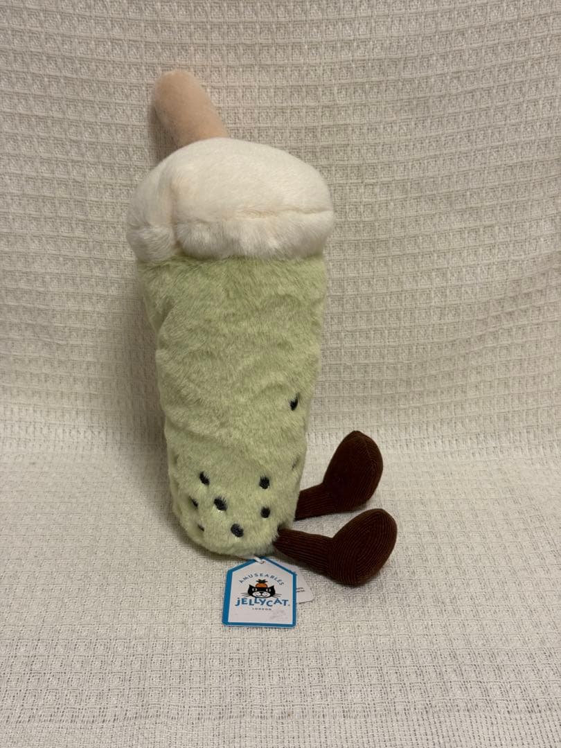 Camellia Matcha Bubble Tea タピオカ ぬいぐるみ