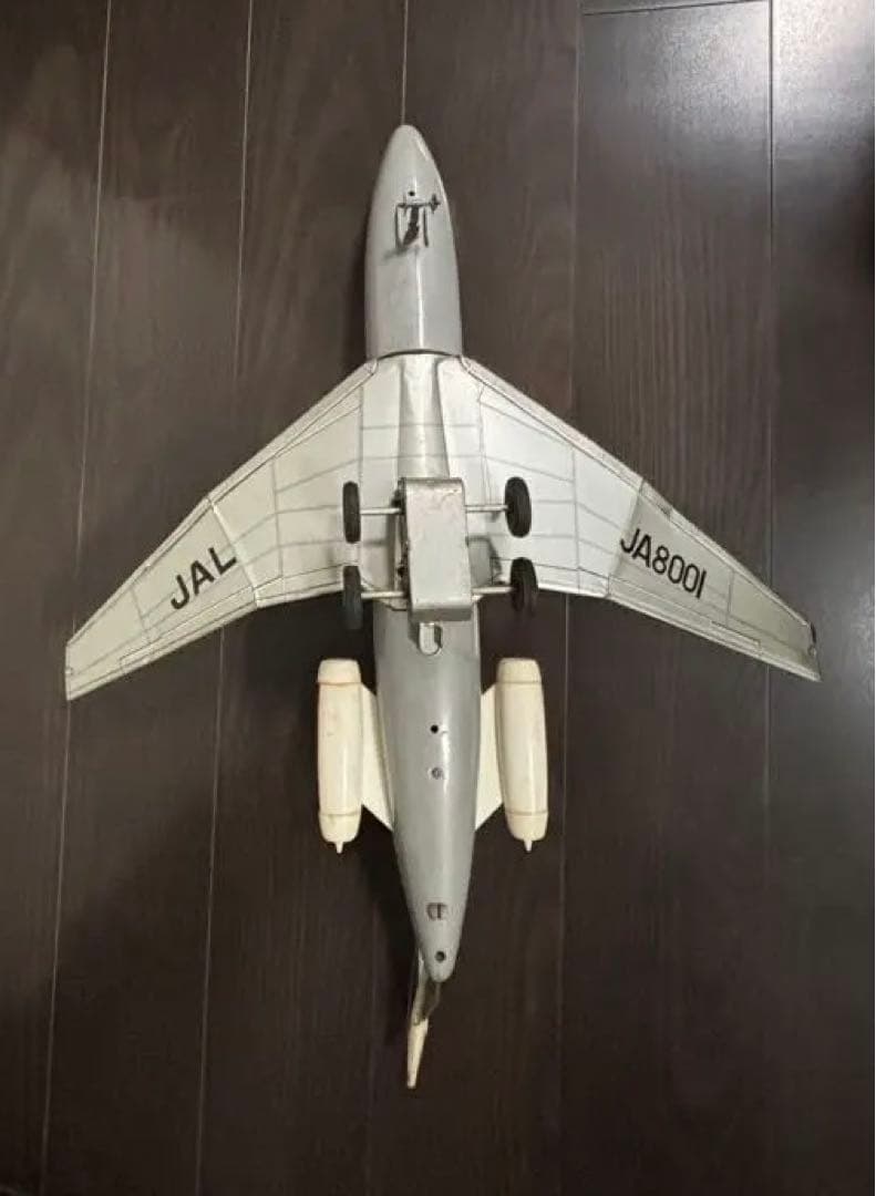 【日本航空 ジャンボジェット機 JAL】《JA8001 》 ＊当時物 ブリキ
