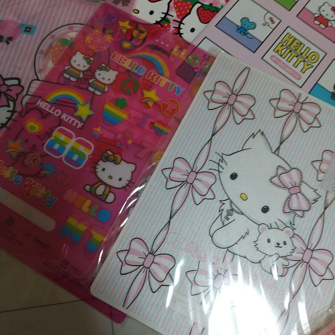 新品　ハローキティ　下敷き　ノート　セット