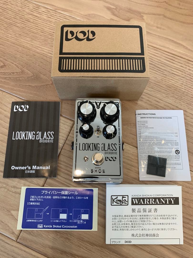 ギター DOD LOOKING GLASS OVERDRIVE