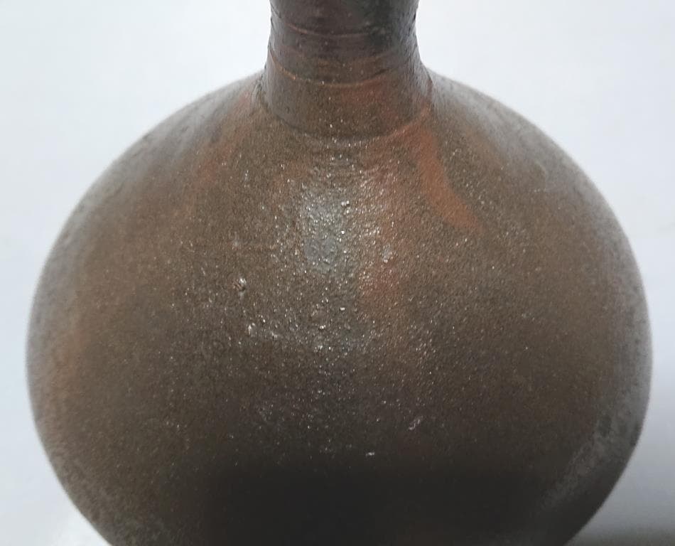 旧家蔵出し　高麗時代　黒高麗　花生