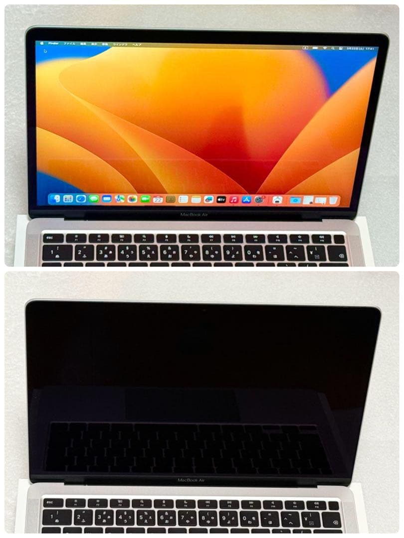 未使用に近い　最大容量100%　MacBook Air M1 8GB 512GB