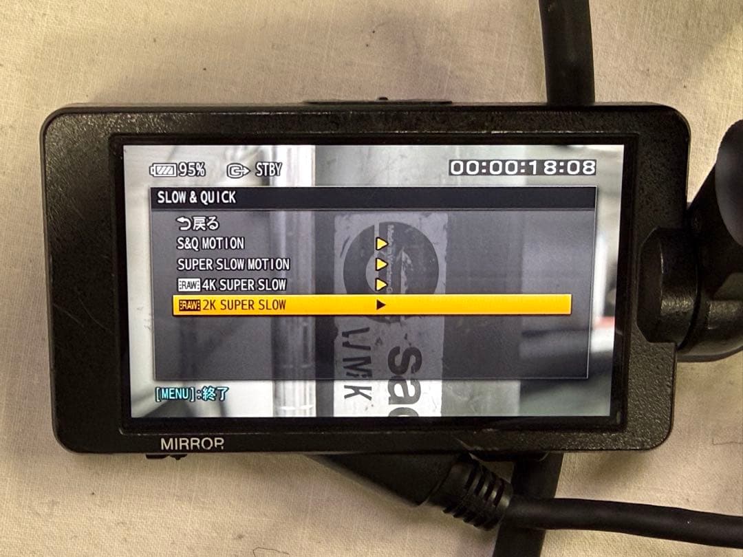 SONY FS5 RAW＋ATOMOS SHOGUN Inferno