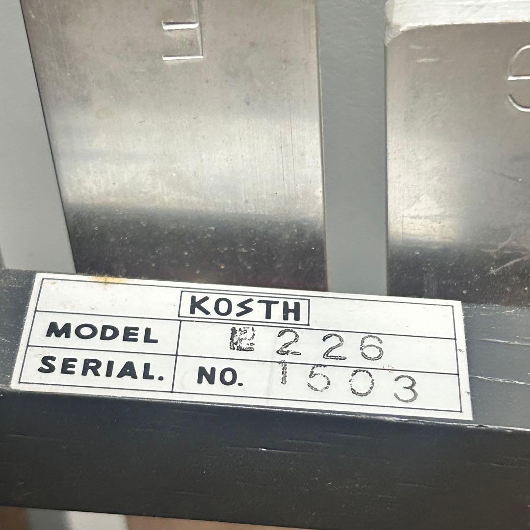 KOSTH コッス グロッケン No.226 鉄琴 打楽器 32鍵盤