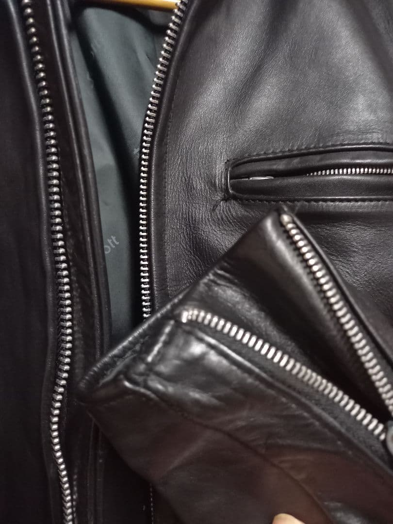 インナー付きショット(schott) 641 シングルライダース サイズ38