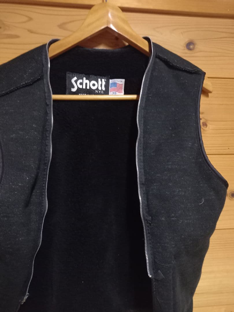 インナー付きショット(schott) 641 シングルライダース サイズ38