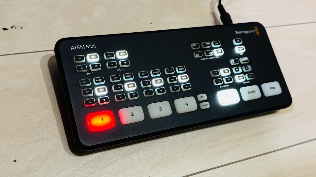 Blackmagic Design ATEM Mini ライブスイッチャー