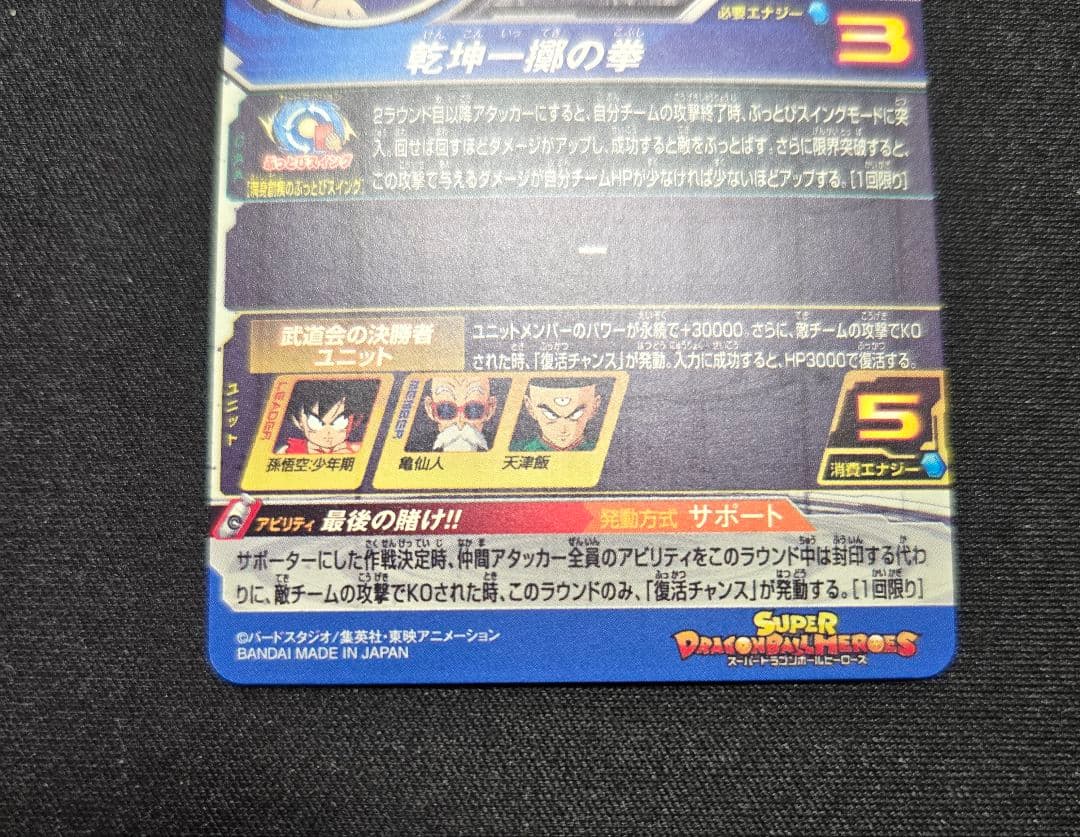 ドラゴンボールヒーローズ ugm10-sec3 da 孫悟空