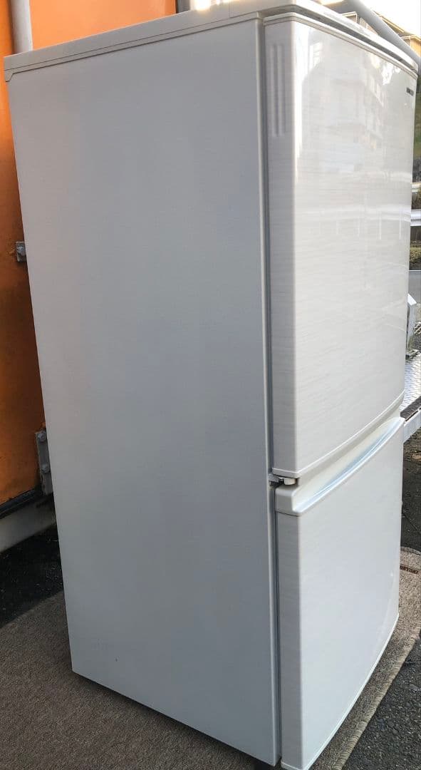 SHARP 2ドア冷蔵庫 SJ-D14E-W 2019年式 F12