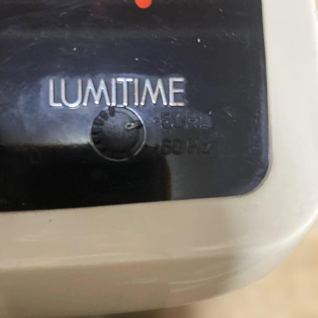 LUMITIME KT-204 置時計 アラーム　田村電気　レトロ