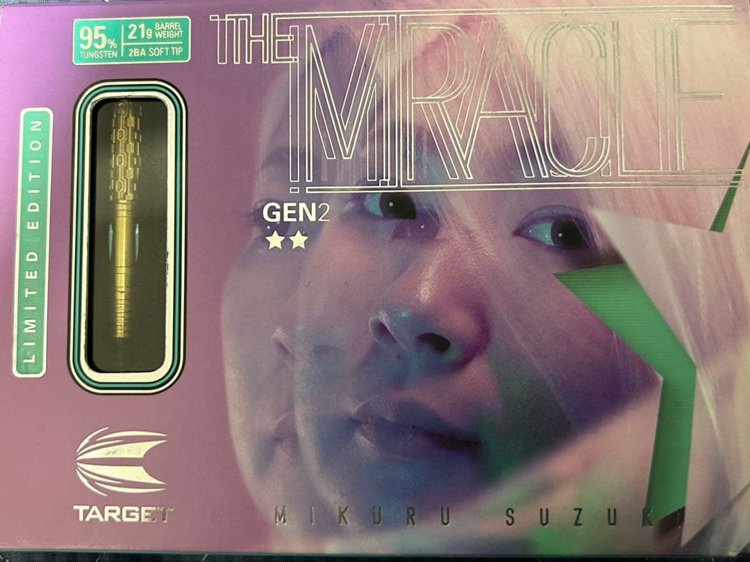 【超激レア】ダーツ　ターゲット　ザ ミラクル G2 鈴木未来モデル 限定モデル