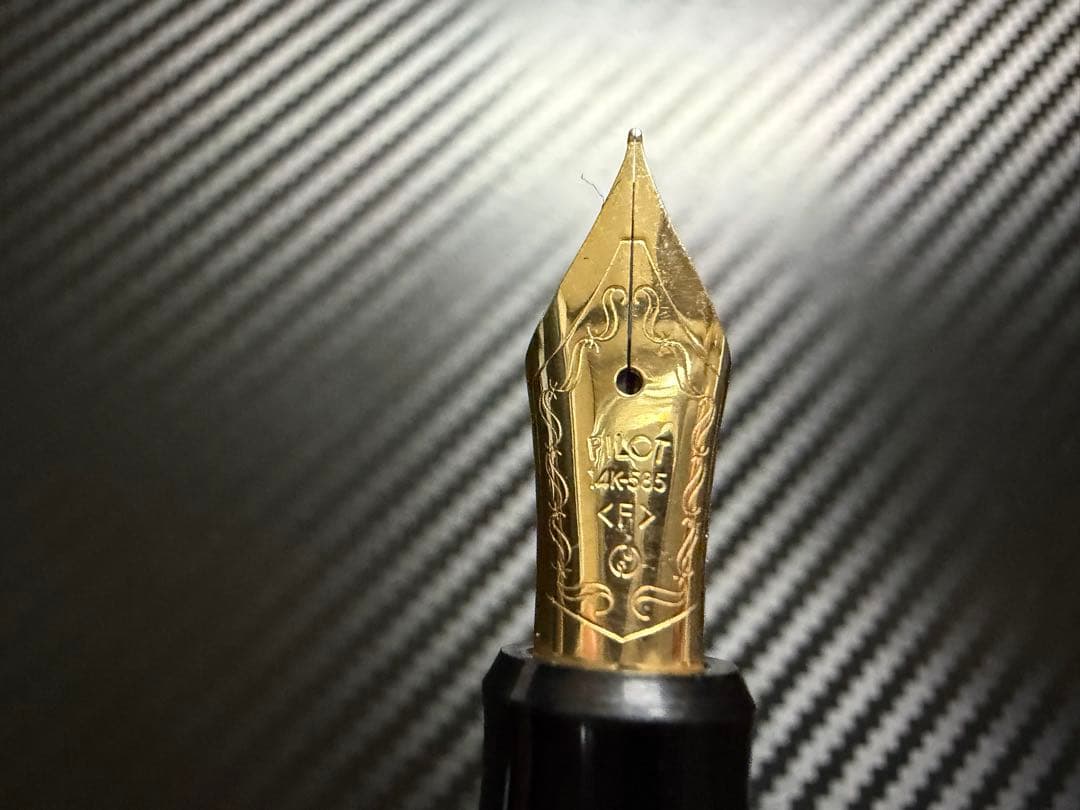 極美品 パイロット カスタム 網目 F 細字 万年筆