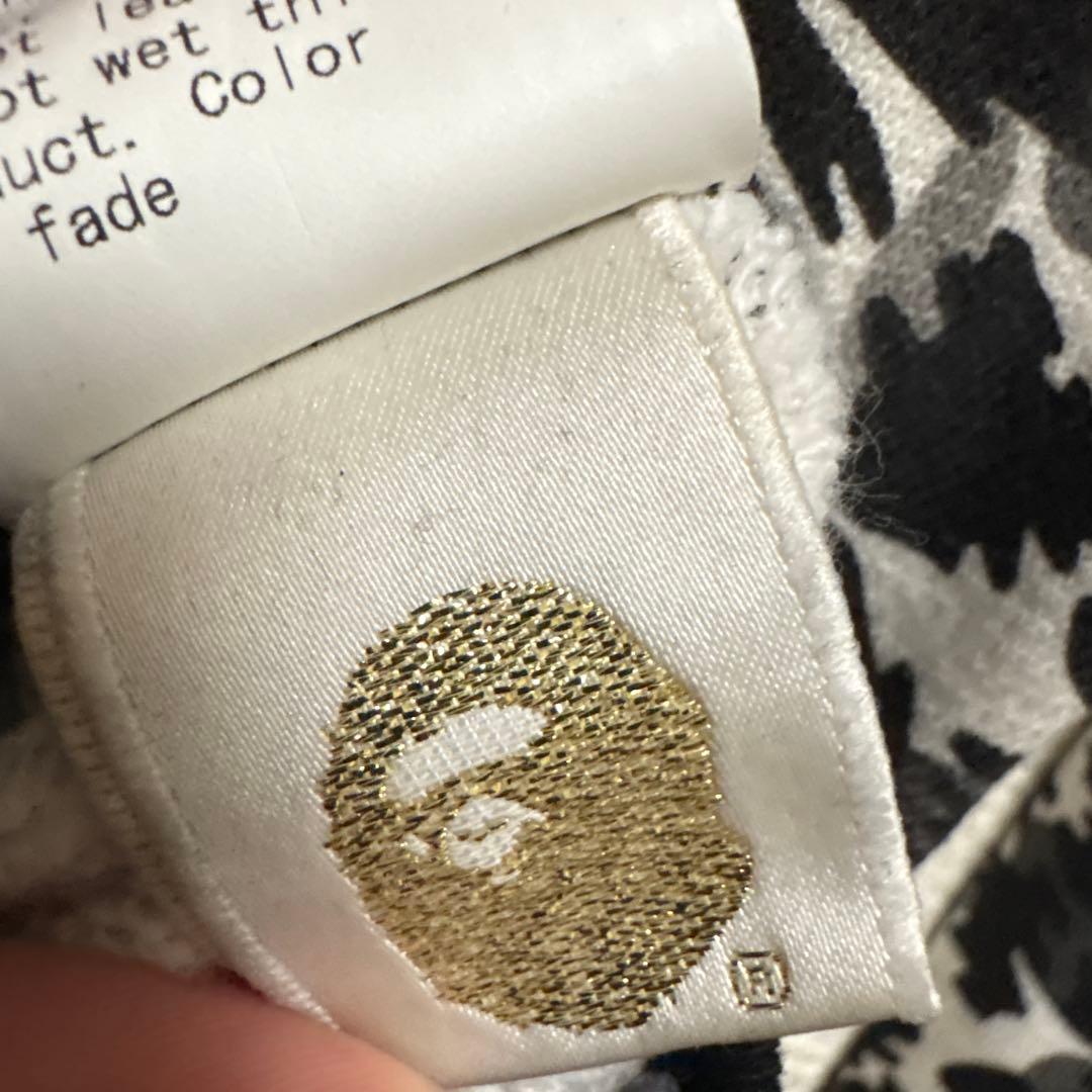 A BATHING APE カモフラージュ ジップパーカー L