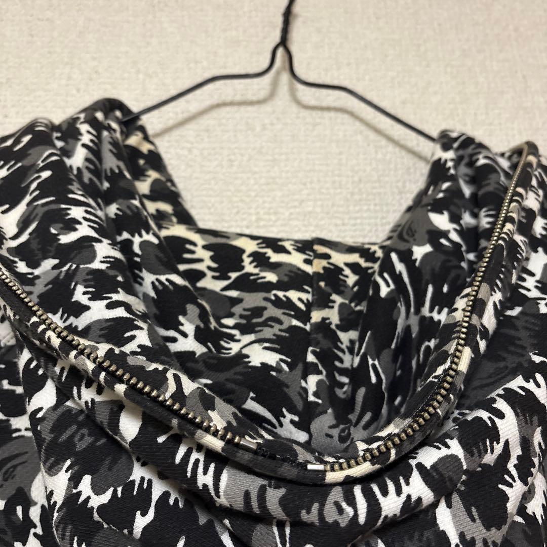 A BATHING APE カモフラージュ ジップパーカー L