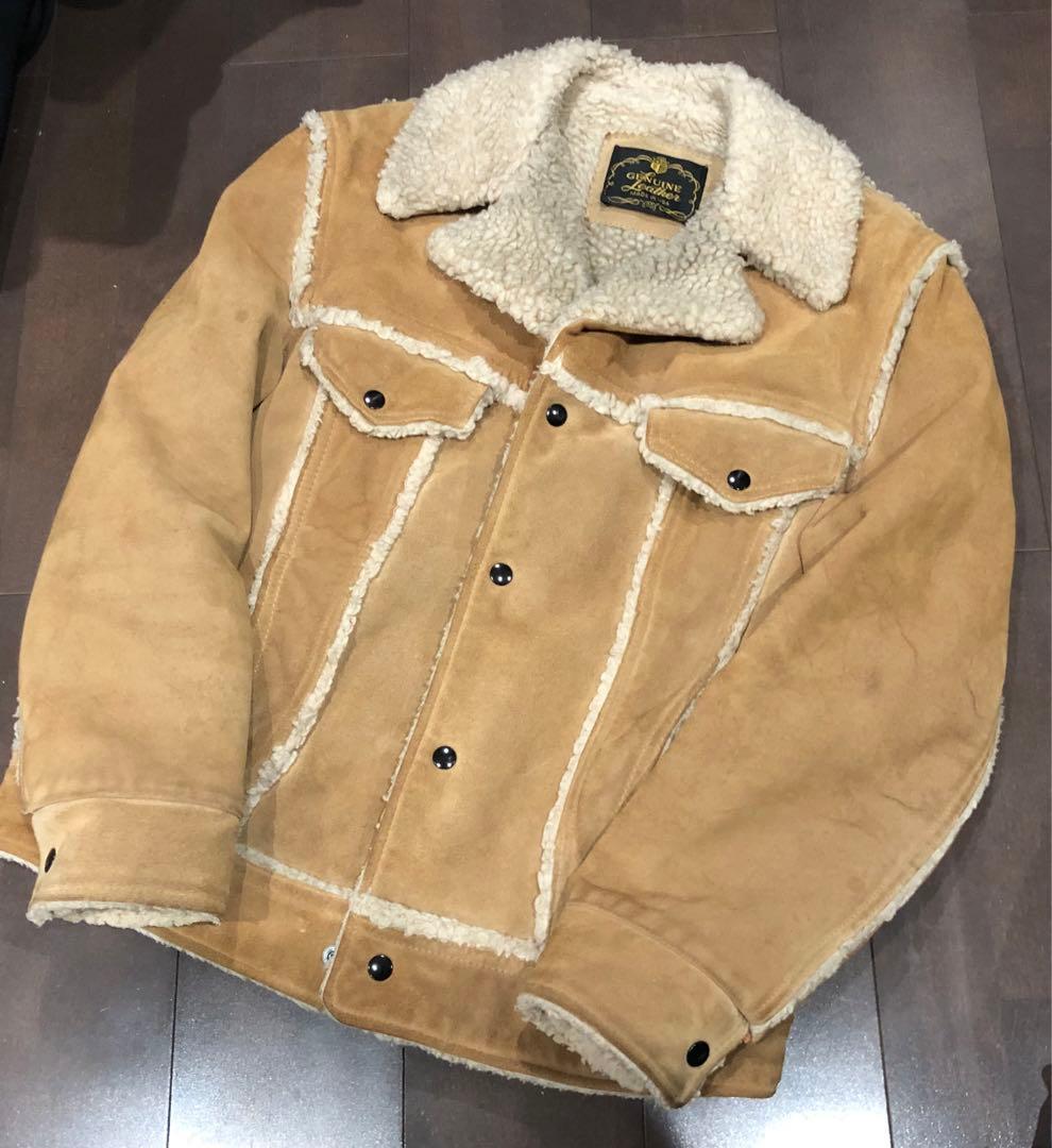ヴィンテージ　スエード　ジャケット / levis オリンピックムートン 激似