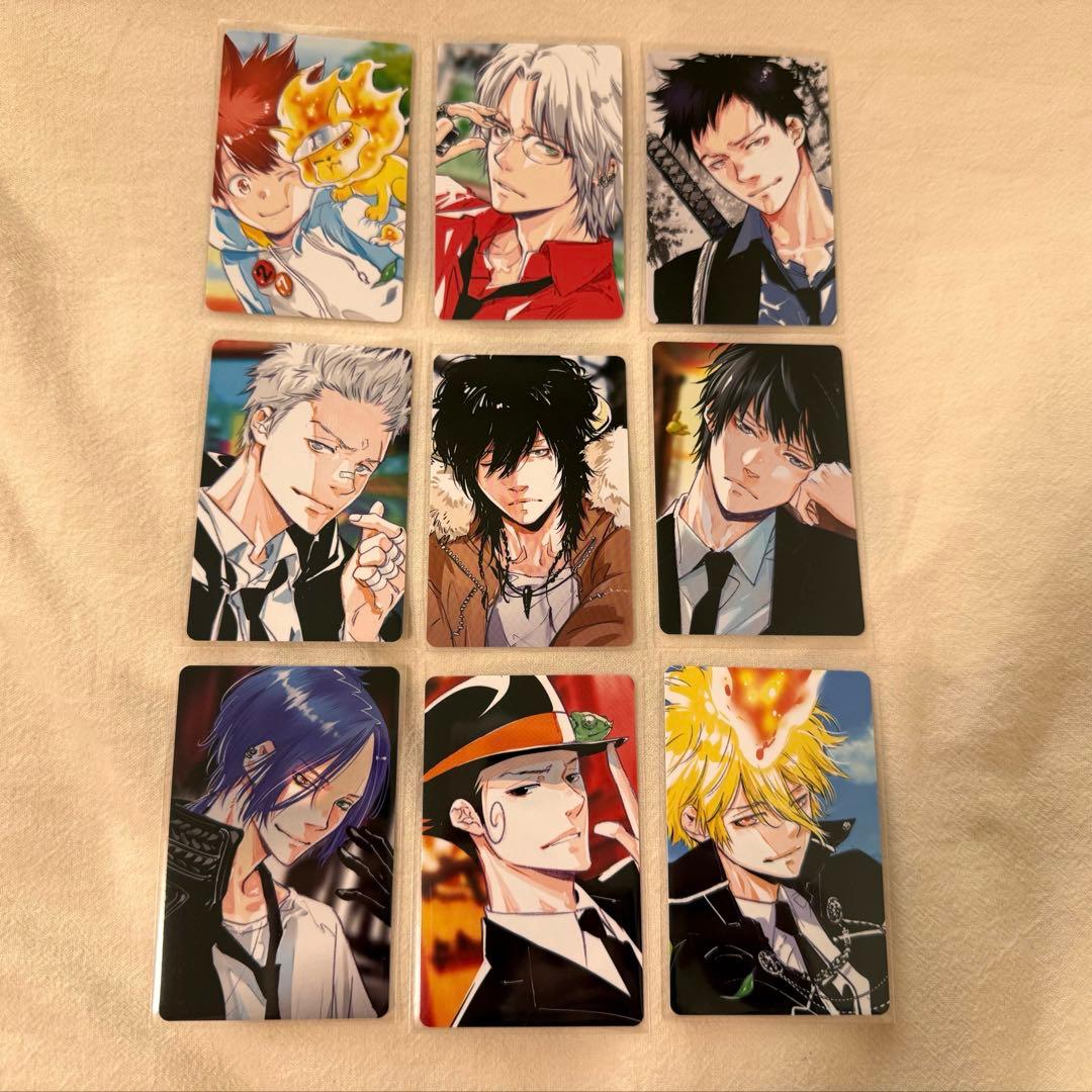 家庭教師ヒットマンREBORN! 天野明展 自撮り風カード 全種セット