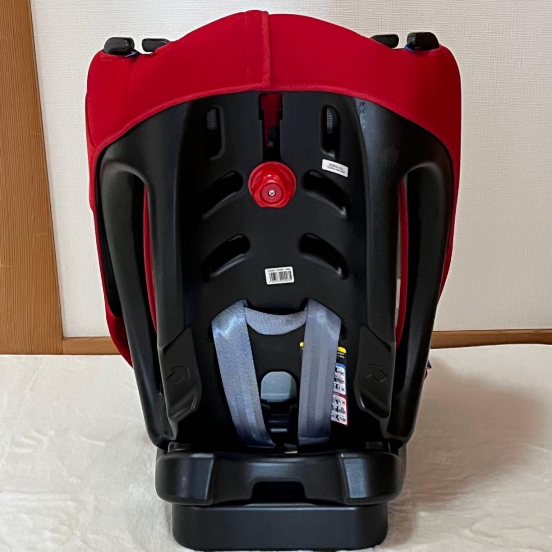 美品 リーマン LEAMAN カイナ チャイルドシート 1029A レッド