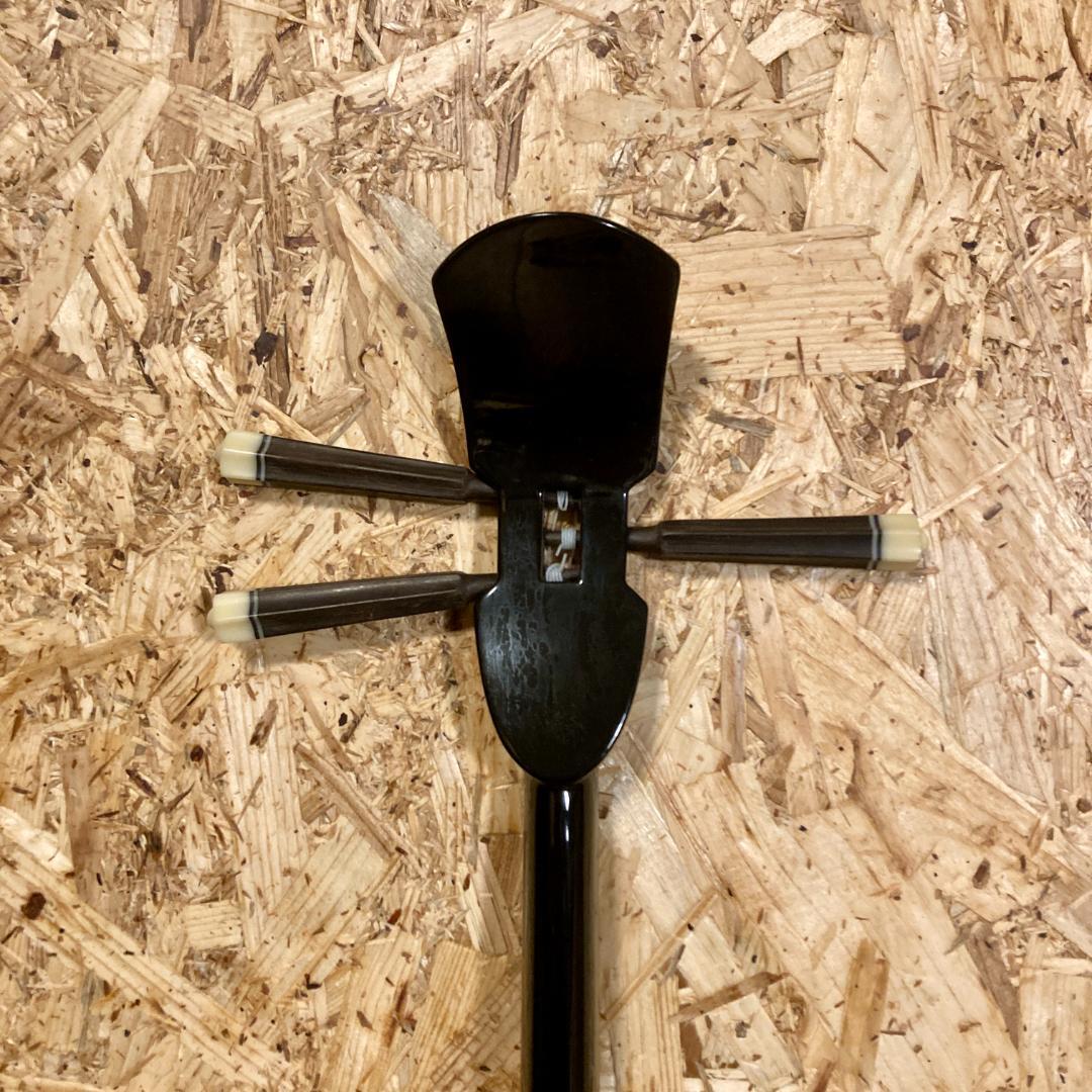 三線本体 木製 黒茶