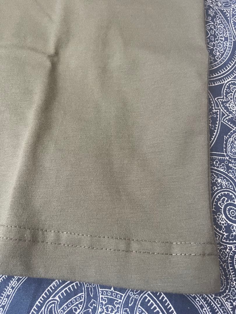 MONCLER オリーブ Tシャツ Sサイズ