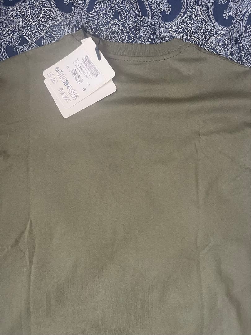 MONCLER オリーブ Tシャツ Sサイズ