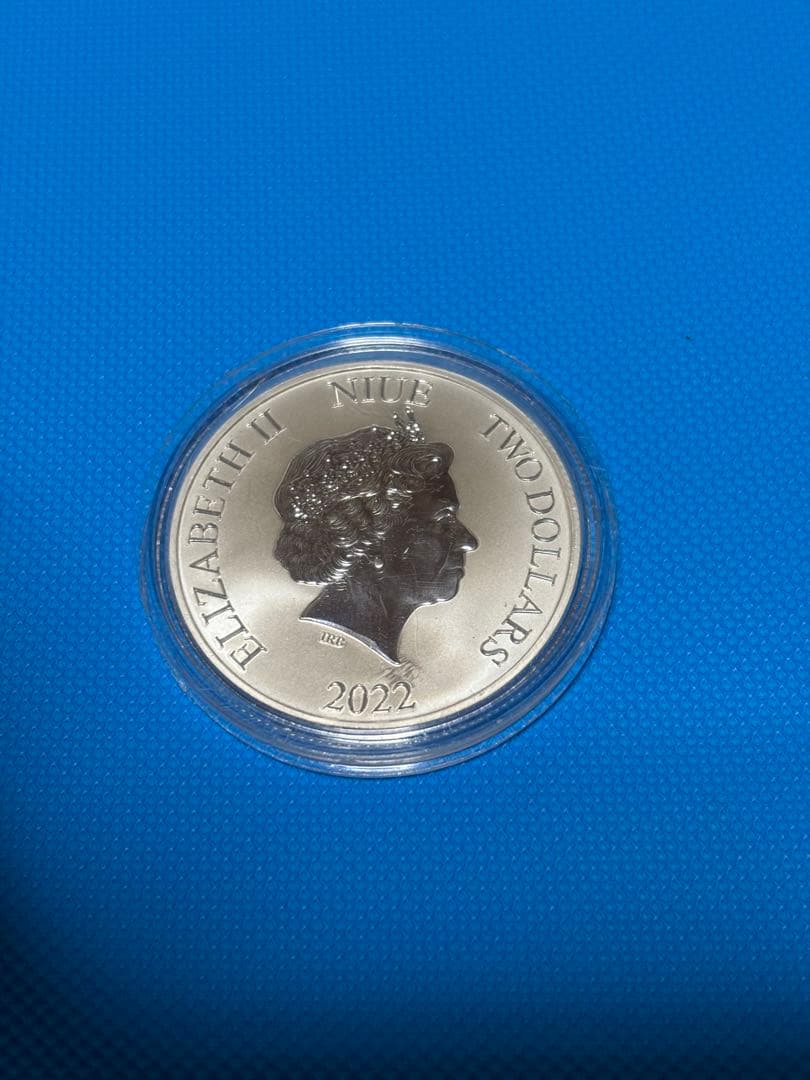 ニウエ　銀貨 海亀デザイン 2022年　純銀