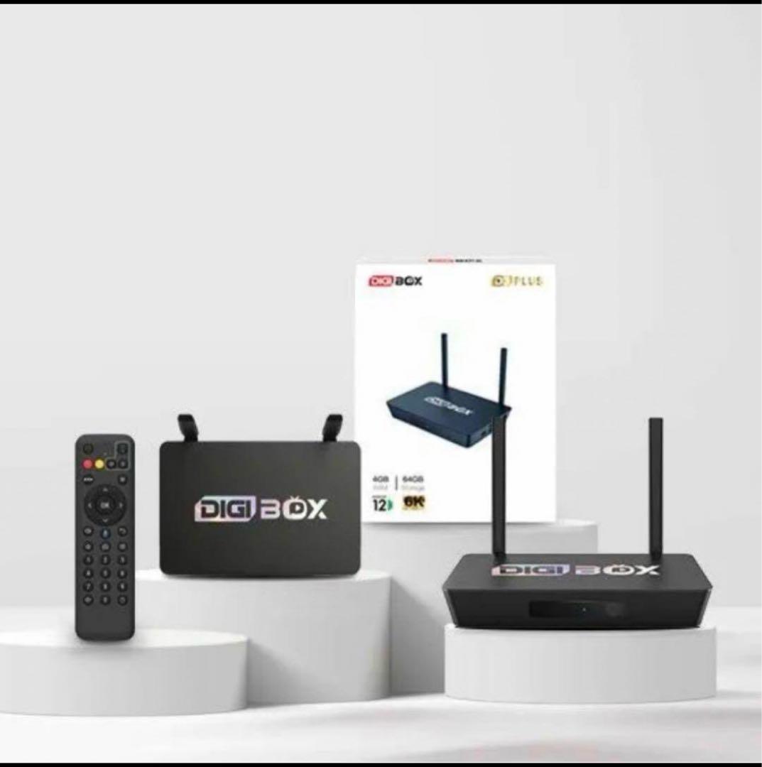 Digibox D3 Plusアメリカのスポーツや世界中の映画を楽しめる 新品！