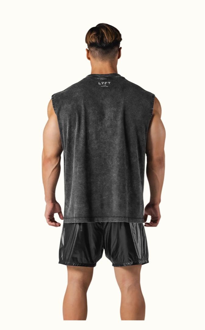 トップス LYFT TRIPLE DOG GRAPHIC VINTAGE TANKTOP