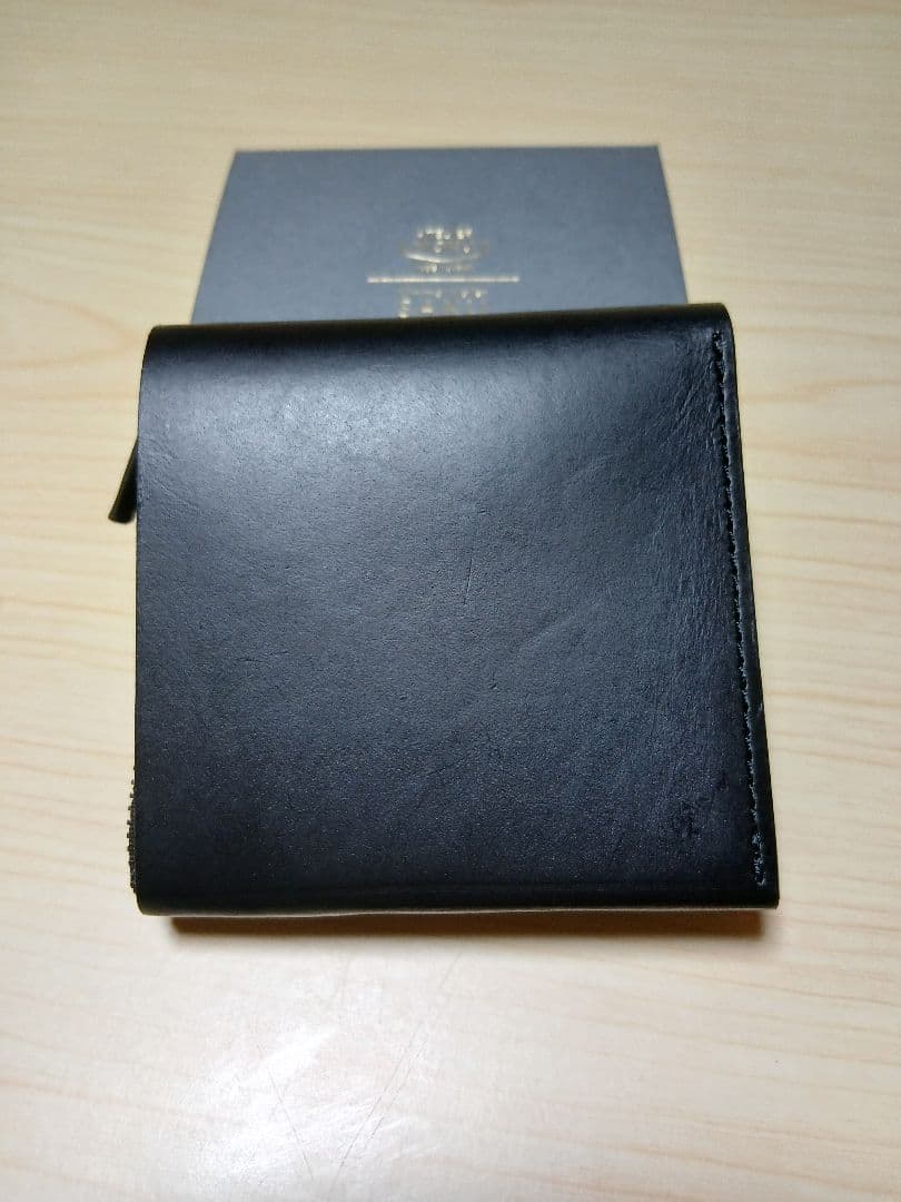 小さく薄い財布SAKU ver.3 Buttero ブラック