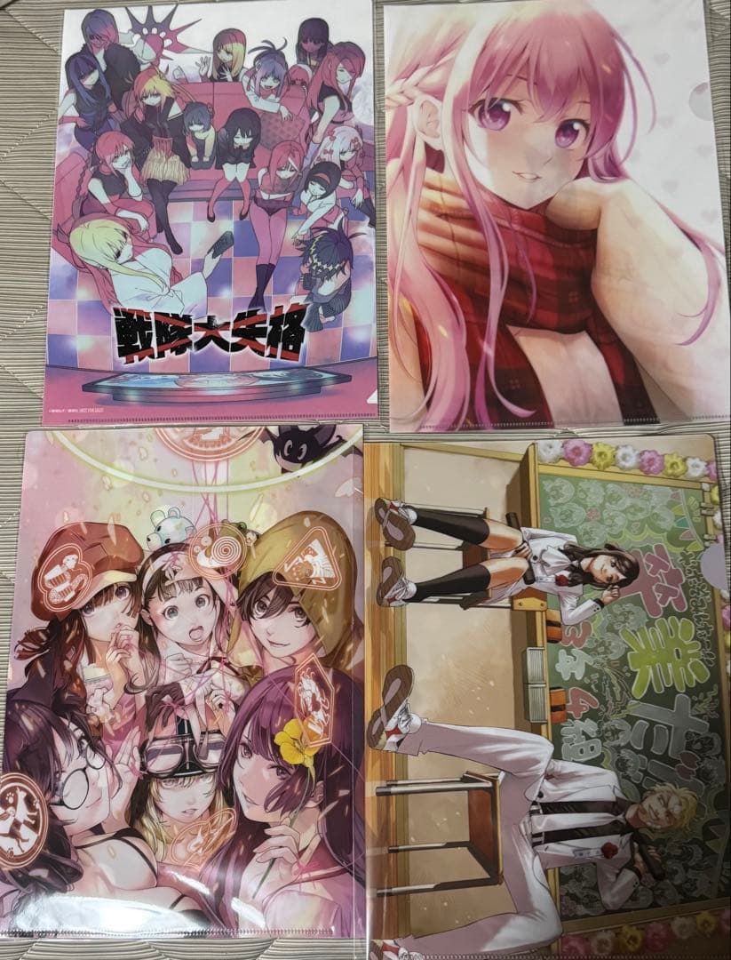 当選 クリアファイル　5つセット