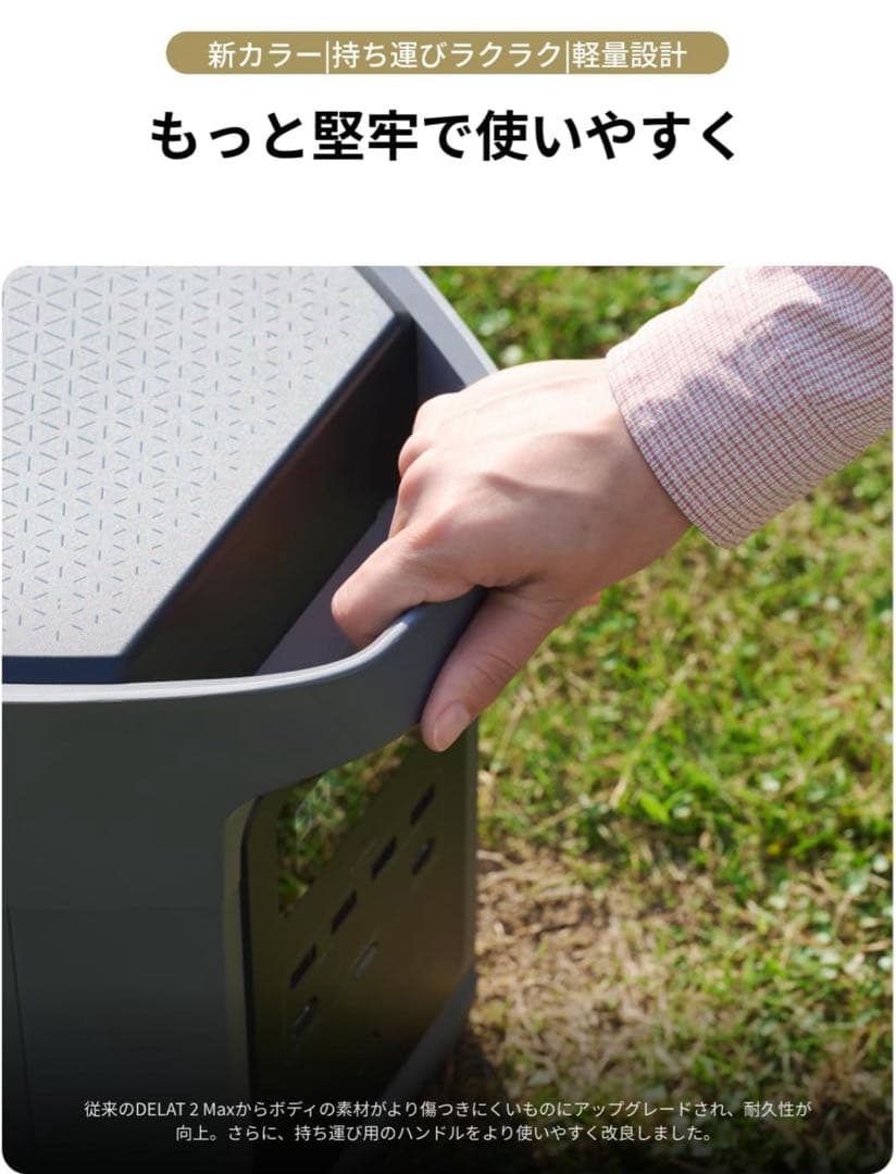 【新品未使用】EcoFlow DELTA 2 Max S 　エコフロー　デルタ2