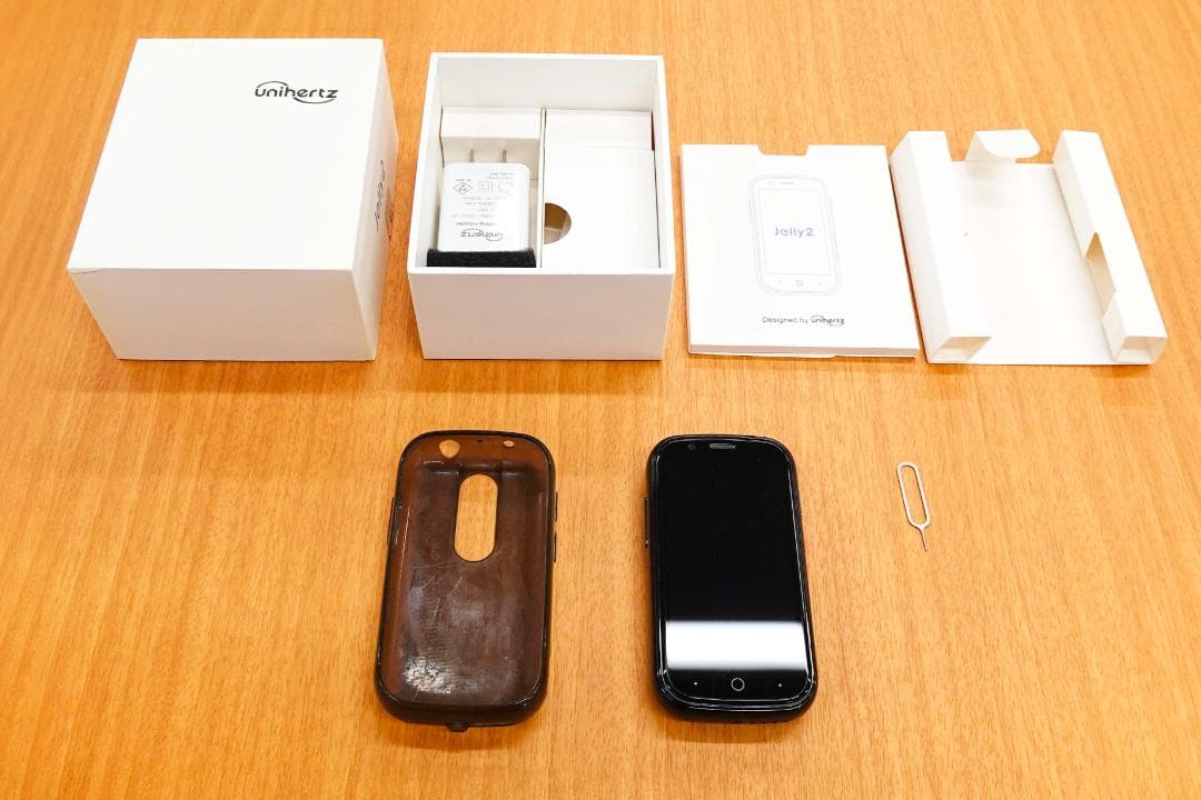 unihertz Jelly2 3インチ小型FeliCaスマホ