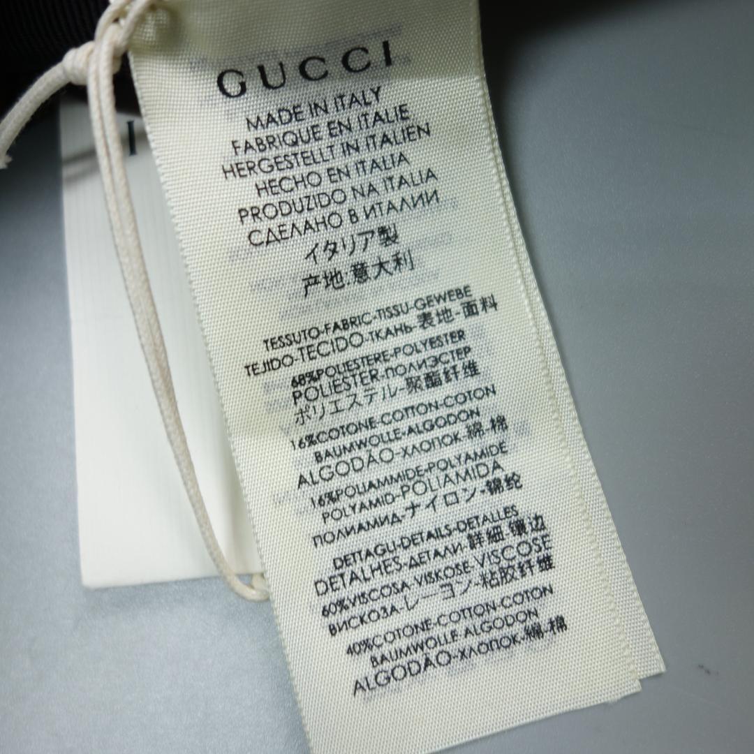 未使用 グッチ キッズチルドレンズ オリジナルGG フェドラハット 56cm