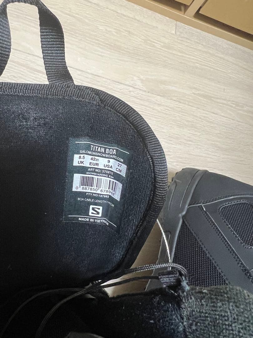 サロモン スノーボード ブーツ SALOMON TITAN BOA