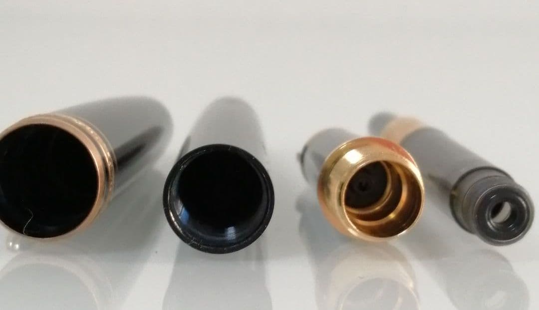 ①モンブラン　万年筆　#144　＋　インク追加可