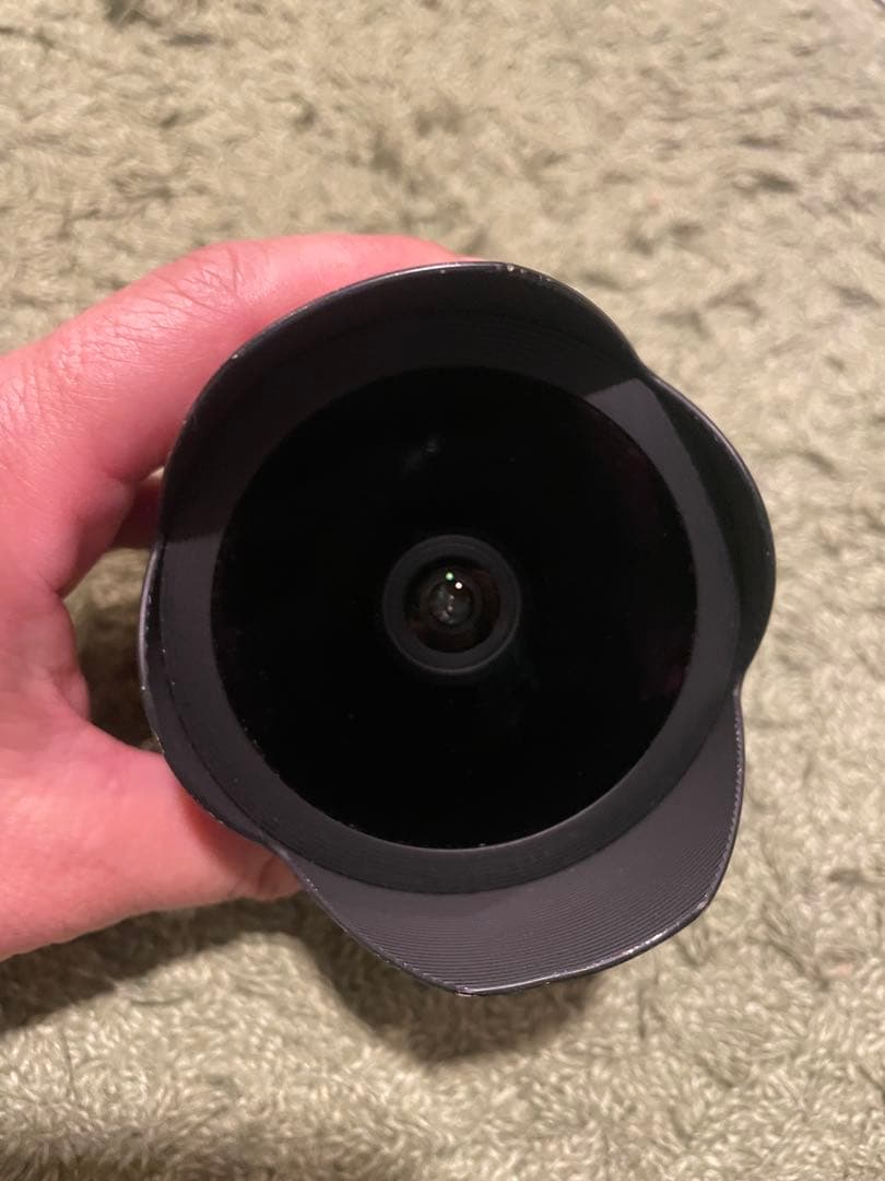 ジャンク？SIGMA 15mm EXDG fisheye 魚眼レンズ