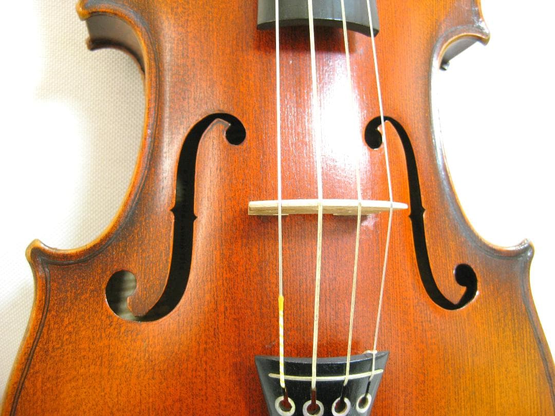 【希少裏板彫刻】 J.B.ルジェリラベル バイオリン 4/4 バロック仕様