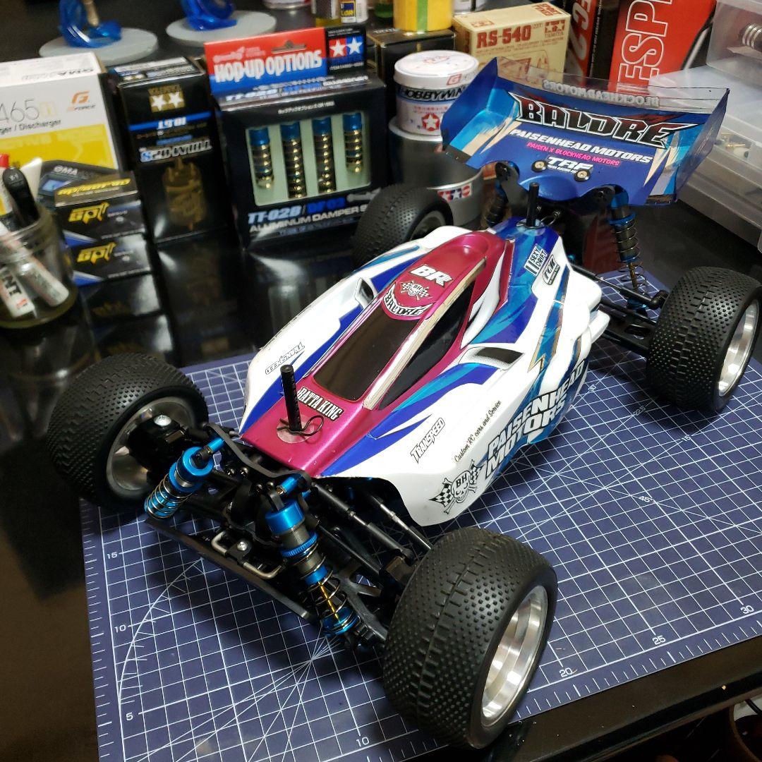 タミヤ TT02B カスタム ブラシレス バルドルボディ オプションフルセット