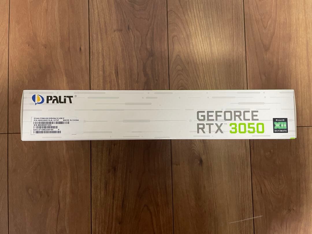 グラフィックボード・グラボ・ビデオカード Palit GeForce RTX 3050 6GB