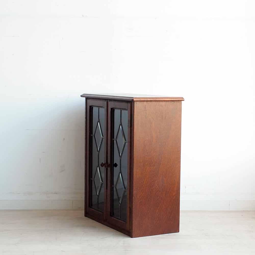 三越家具 ブルージュ/Brugge オーク材 ガラスキャビネット ZR24254