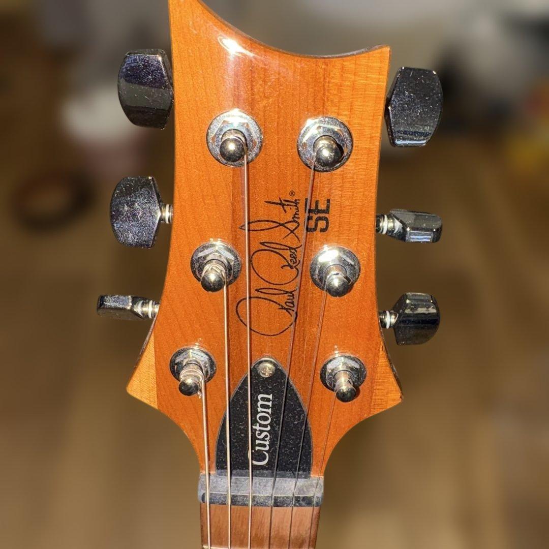 PRS SE Custom エレキギター ブラウンサンバースト